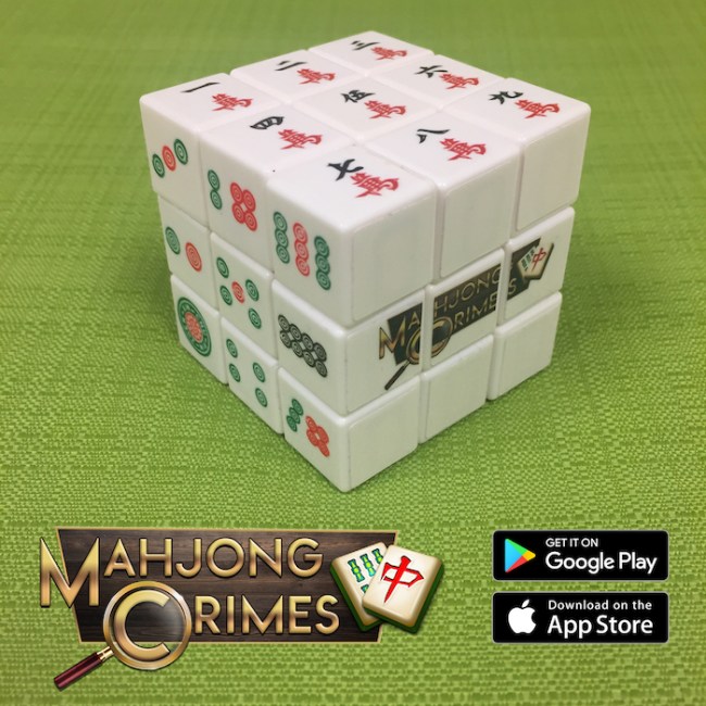 image: Spil Games Mahjong Crimes Rubiks Cube