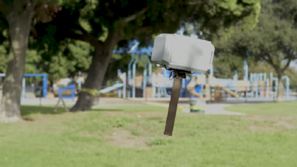 Screengrab of Sufficiently Advanced's Mjolnir drone video