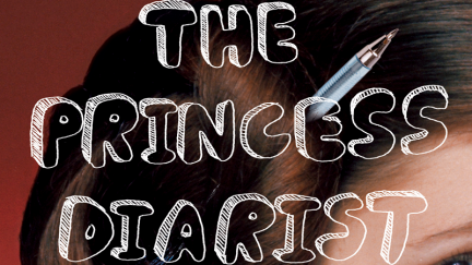 Cropped cover image for Carrie Fisher's The Princess Diarist, published by Penguin Random House