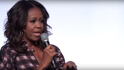 Michelle Obama at the inaugural Obama Foundation Summit 2017