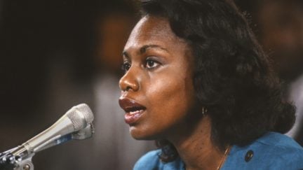 Anita Hill Giving Testimony