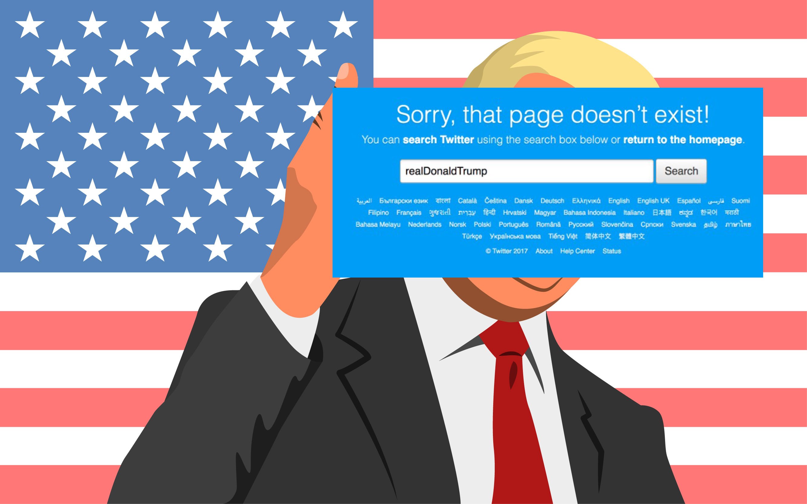 Trump Twitter Down