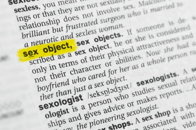 image: Lobro/Shutterstock definition of sex object