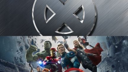 X-Men Movie Logo and Age of Ultron Picture