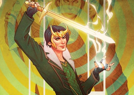 Cropped image of the cover of Marvel Comics' "Loki Agent of Asgard" #1; cover by Jenny Frison