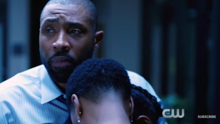 Screengrab of the trailer for The CW's Black Lightning