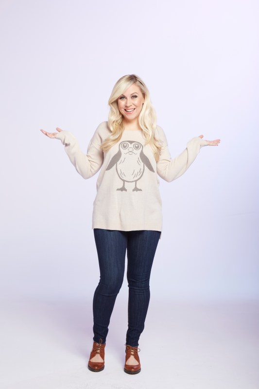 image: Her Universe Ashley Eckstein in Porg sweater (a shopDisney exclusive!)
