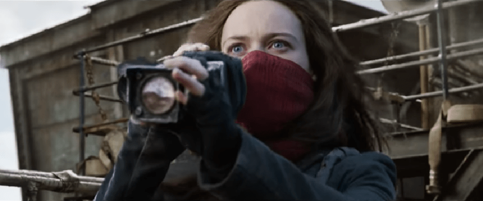 Screengrab of the trailer for Mortal Engines