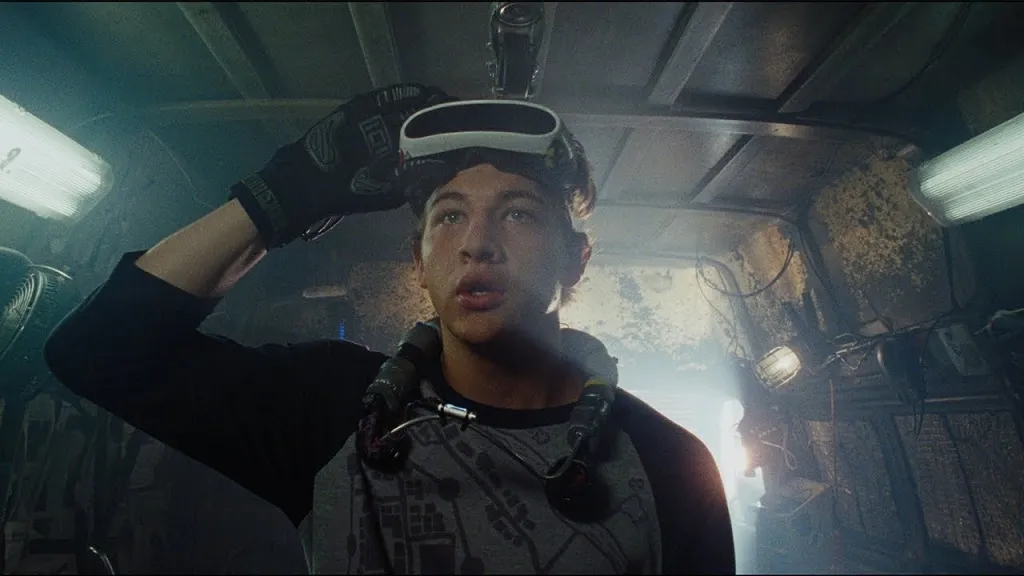 Screengrab of the second "Ready Player One" trailer