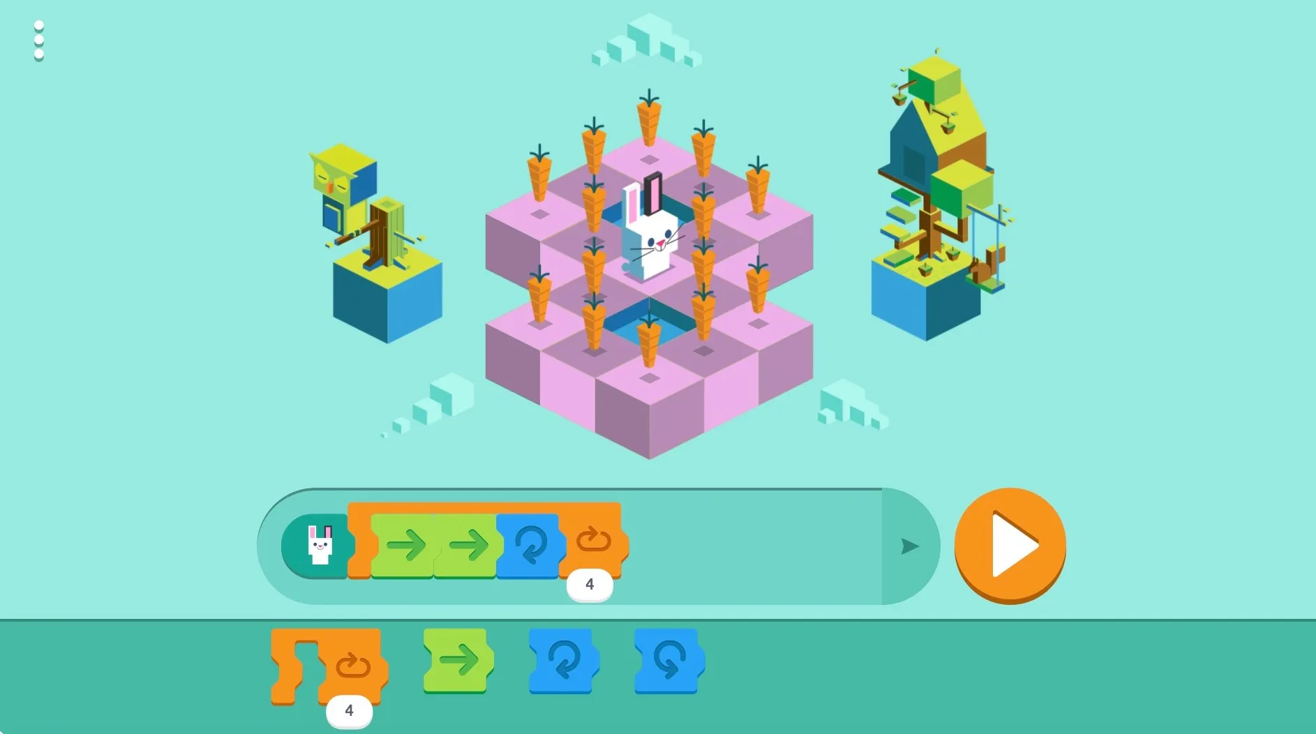 Google re-releasing some of its most popular Google Doodle games, today is  'Coding for Carrots' 