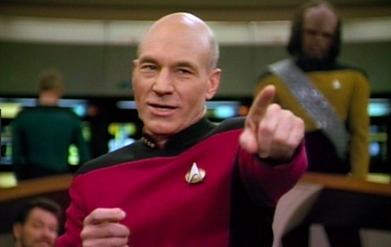 Patrick Stewart as Captain Picard