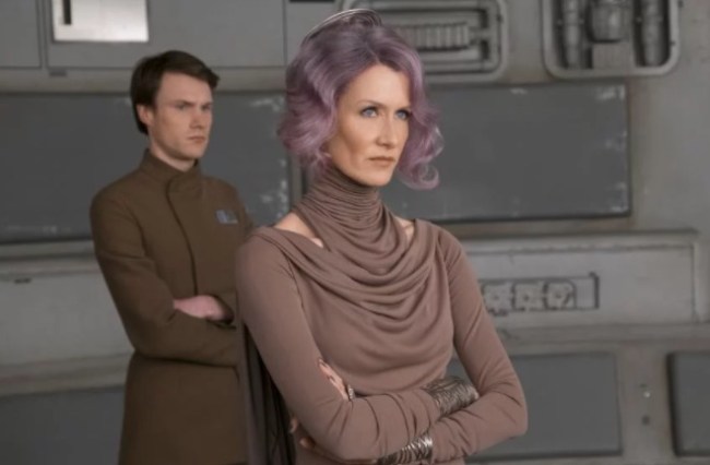 Admiral Holdo in Star Wars: The Last Jedi