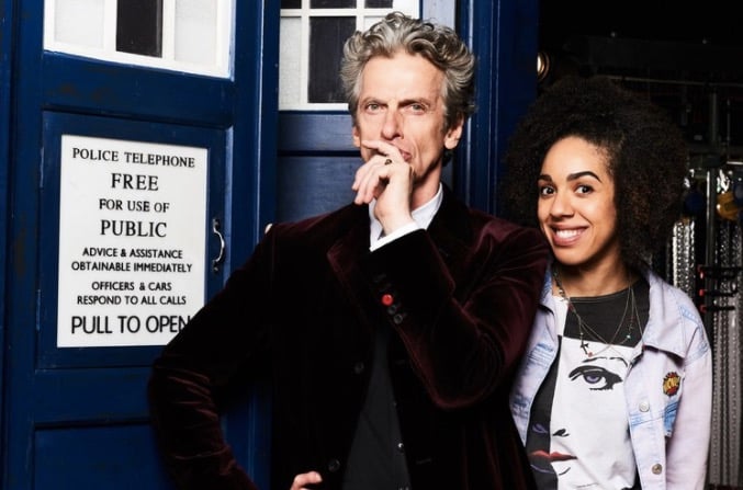 Peter Capaldi and Pearl Mackie on Doctor Who