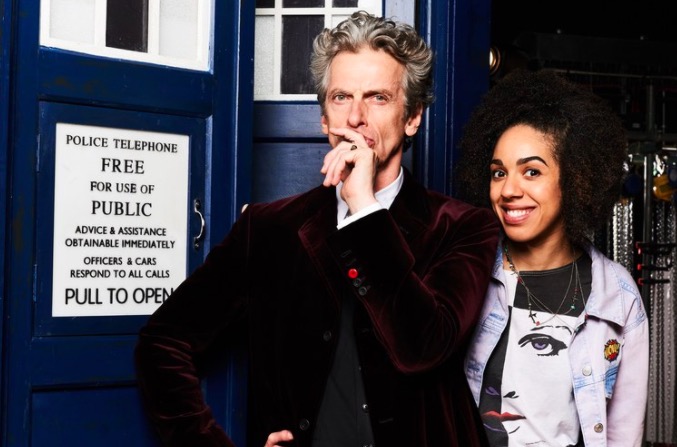 Peter Capaldi and Pearl Mackie on Doctor Who