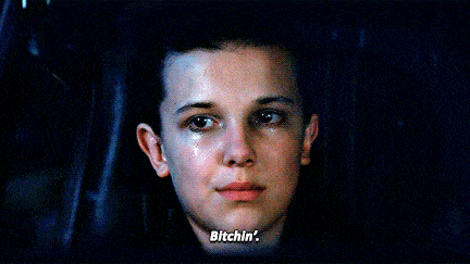 image: Netflix Millie Bobby Brown as Eleven on 