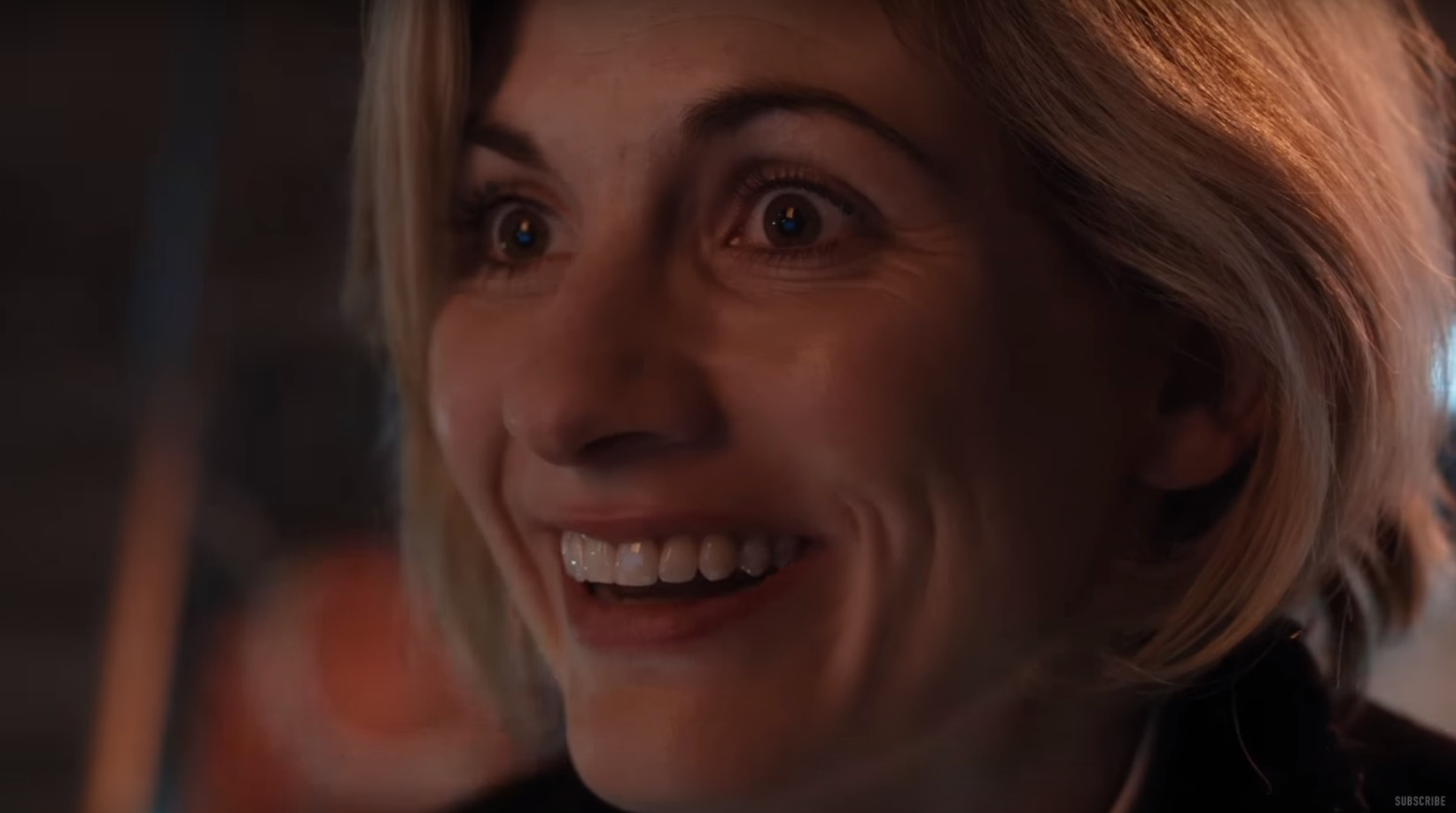 image: screencap Jodie Whittaker as the 13th Doctor on Doctor Who BBC