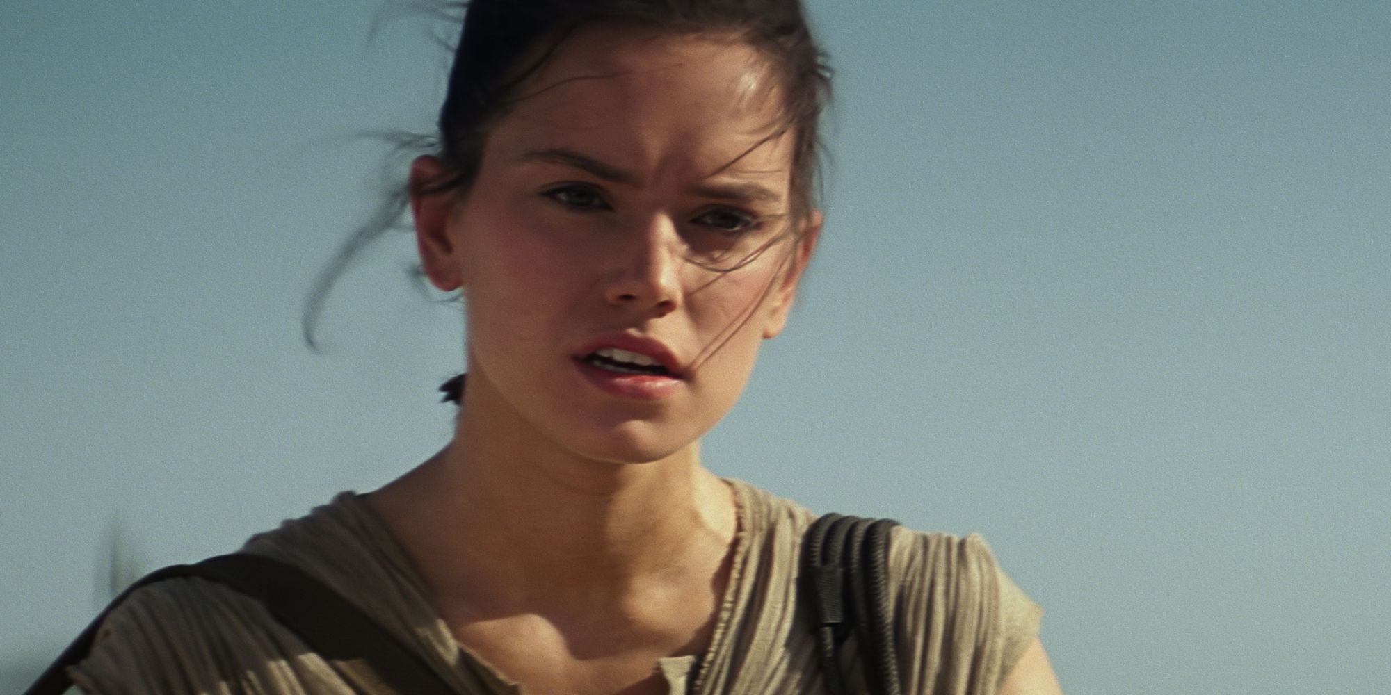 Rey in Star Wars The Force Awakens