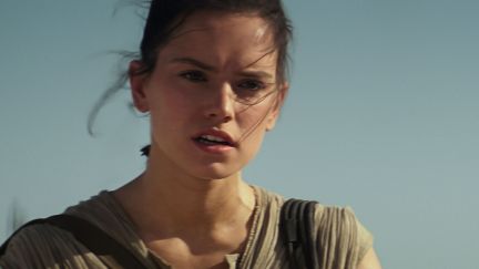 Rey in Star Wars The Force Awakens