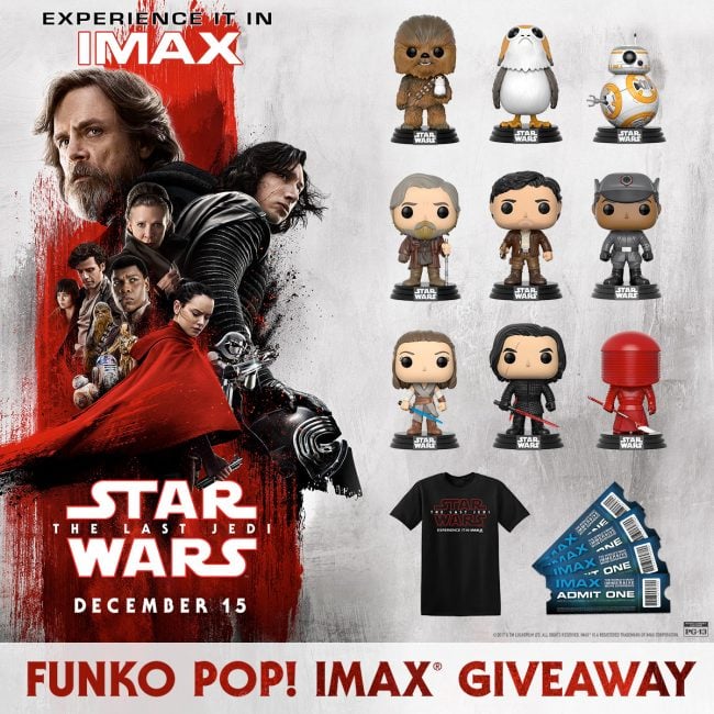 image: IMAX Star Wars: The Last Jedi Funko Pop! 