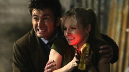 David and Georgia Tennant in Doctor Who