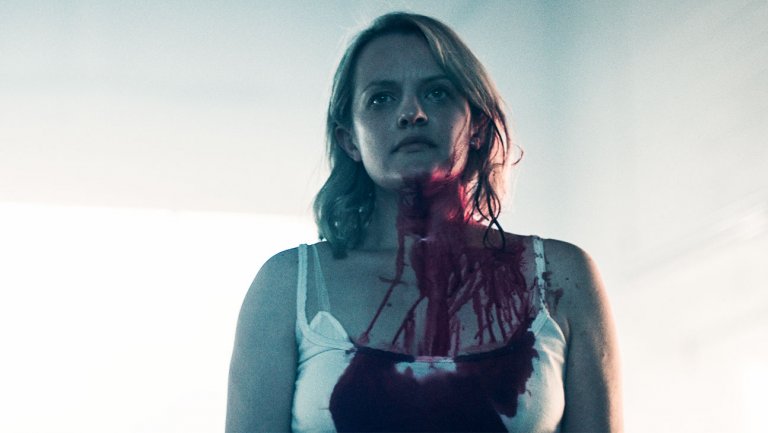 image: Take Five/Hulu Elizabeth Moss as June/Offred in Hulu's "The Handmaid's Tale" THE HANDMAID'S TALE -- The Emmy-winning drama series returns with a second season shaped by Offred’s pregnancy and her ongoing fight to free her future child from the dystopian horrors of Gilead. “Gilead is within you” is a favorite saying of Aunt Lydia. In Season Two, Offred and all our characters will fight against – or succumb to – this dark truth.