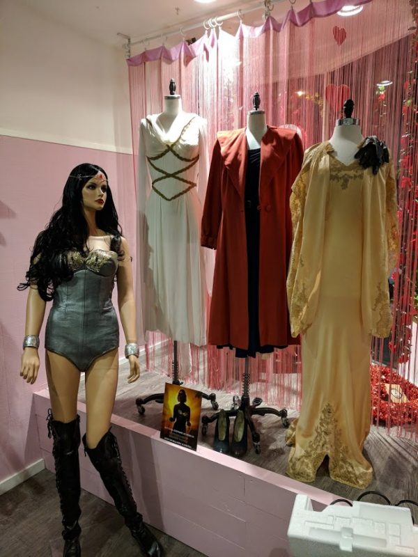 image: Teresa Jusino Costumes worn by Bella Heathcote as Olive Byrne in "Professor Marston and the Wonder Women"