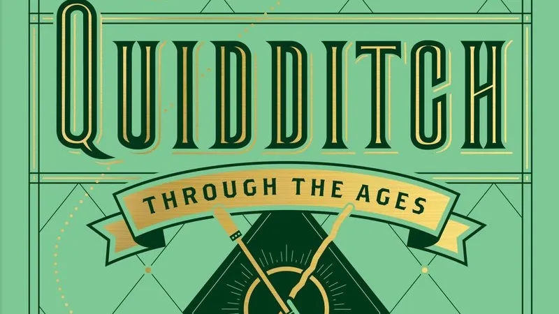 "Quidditch Through the Ages" Cover Image Credit: Scholastic