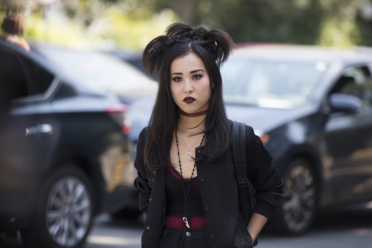 Lyrica Okano as Nico Minoru on Marvel and Hulu's "Runaways" Image credit: Greg Lewis/Hulu