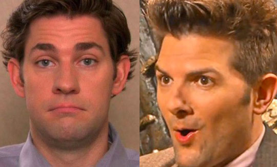 Jim Halpert and Ben Wyatt