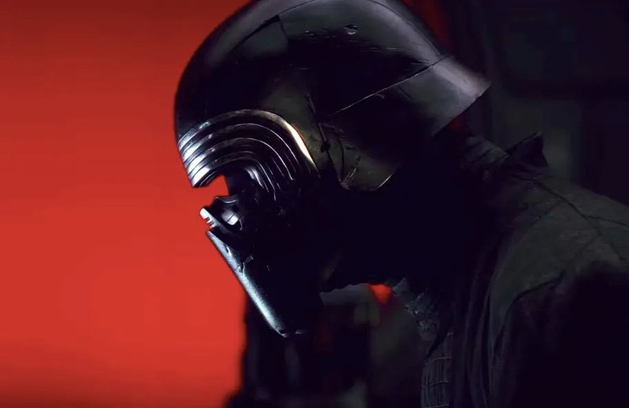 Kylo Ren in Star Wars: The Last Jedi