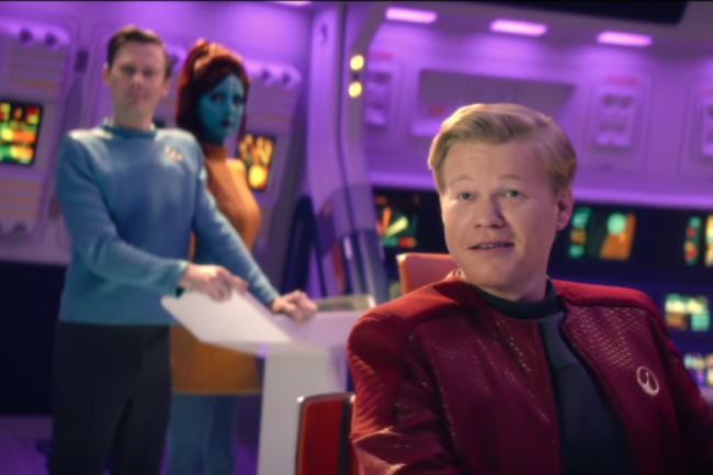 image: Netflix Jesse Plemons as Robert Daly in the Black Mirror episode "USS Callister"