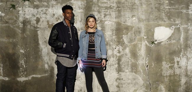 image: Freeform Aubrey Joseph and Olivia Holt as Cloak and Dagger