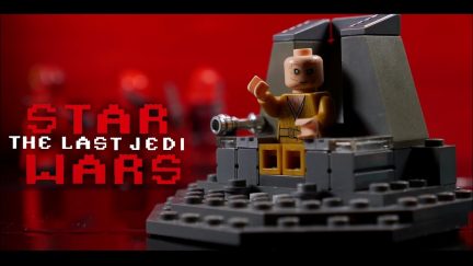 Snoke from Star Wars: The Last Jedi in LEGO