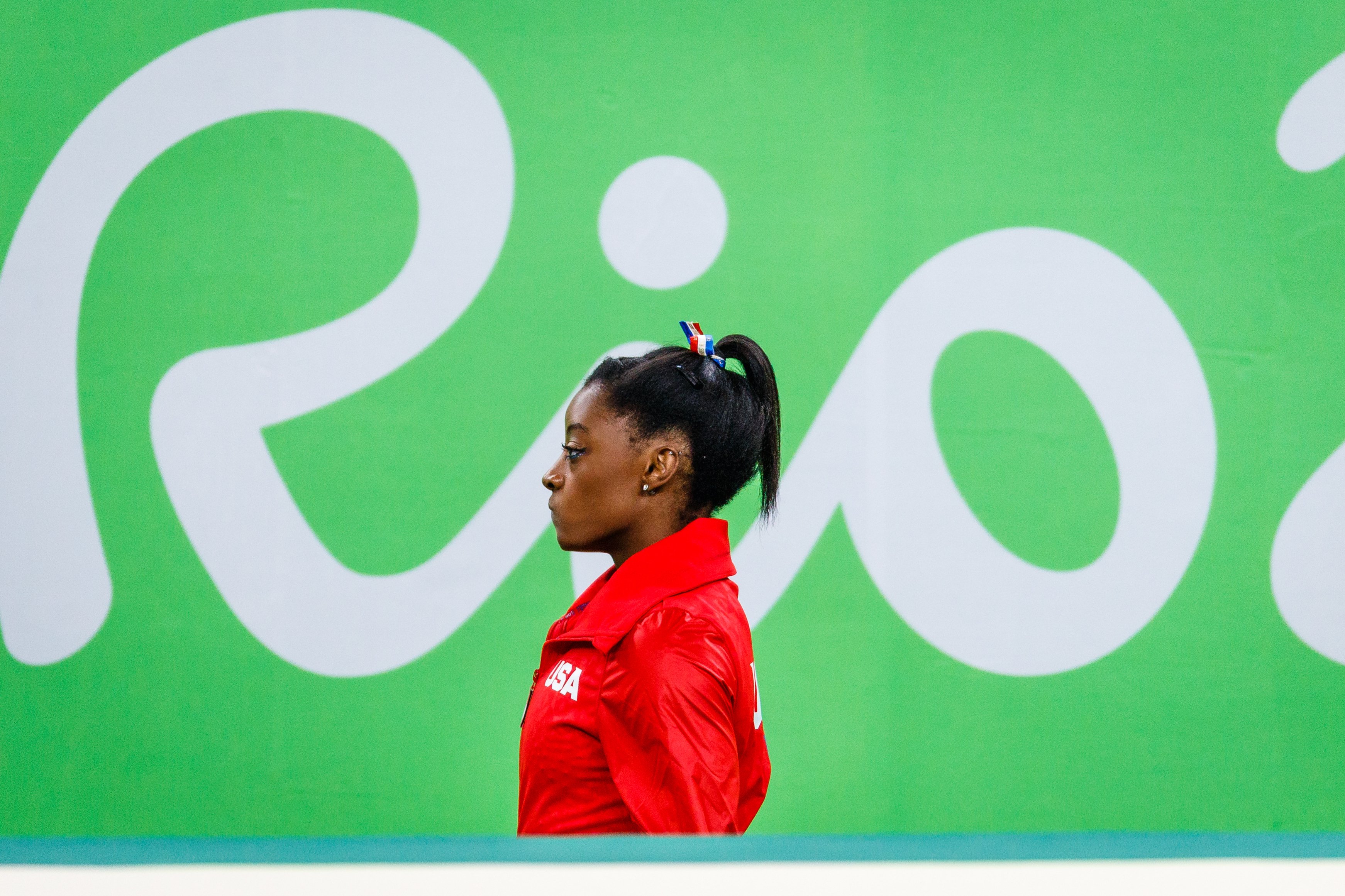 Simone Biles at Rio Olympics. Image credit: Petr Toman / Shutterstock.com