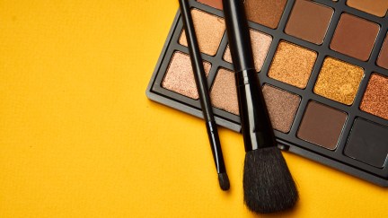 Shutterstock image of makeup, cosmetics, eyeshadow