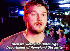 Andy Dwyer listing band names on Parks and Recreation (image: NBC)