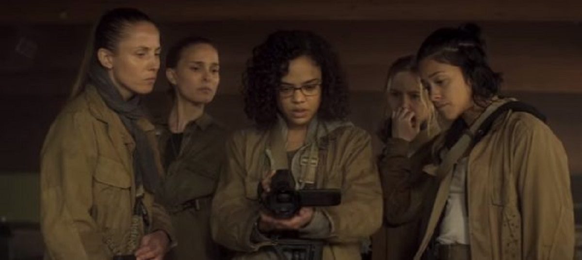 image: screencap/Paramount Annihilation Jennifer Jason Leigh Natalie Portman Tessa Thompson Gina Rodriguez Alex Garland