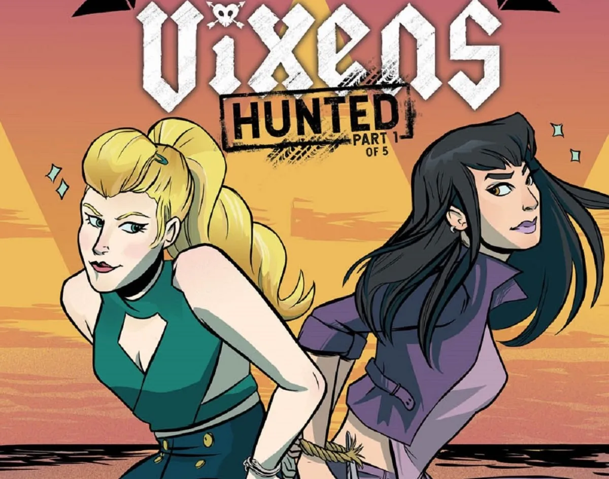 image: Archie Comics, art: Jen Vaughn Betty and Veronica Vixens #6 Cover 1 Jamie L. Rotante Jen Vaughn Archie Comics