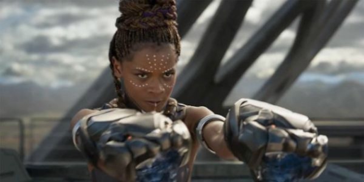 Letitia Wright as Shuri in Black Panther