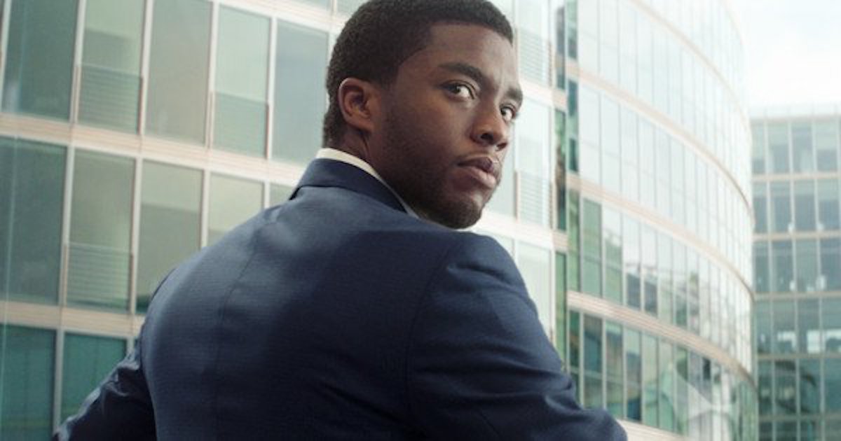 Chadwick Boseman as T'Challa Black Panther in Captain America: Civil War