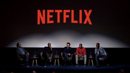 Cloverfield Paradox Q&A Julius Onah, J.J. Abrams, Roger Davies, David Oyelowo Netflix