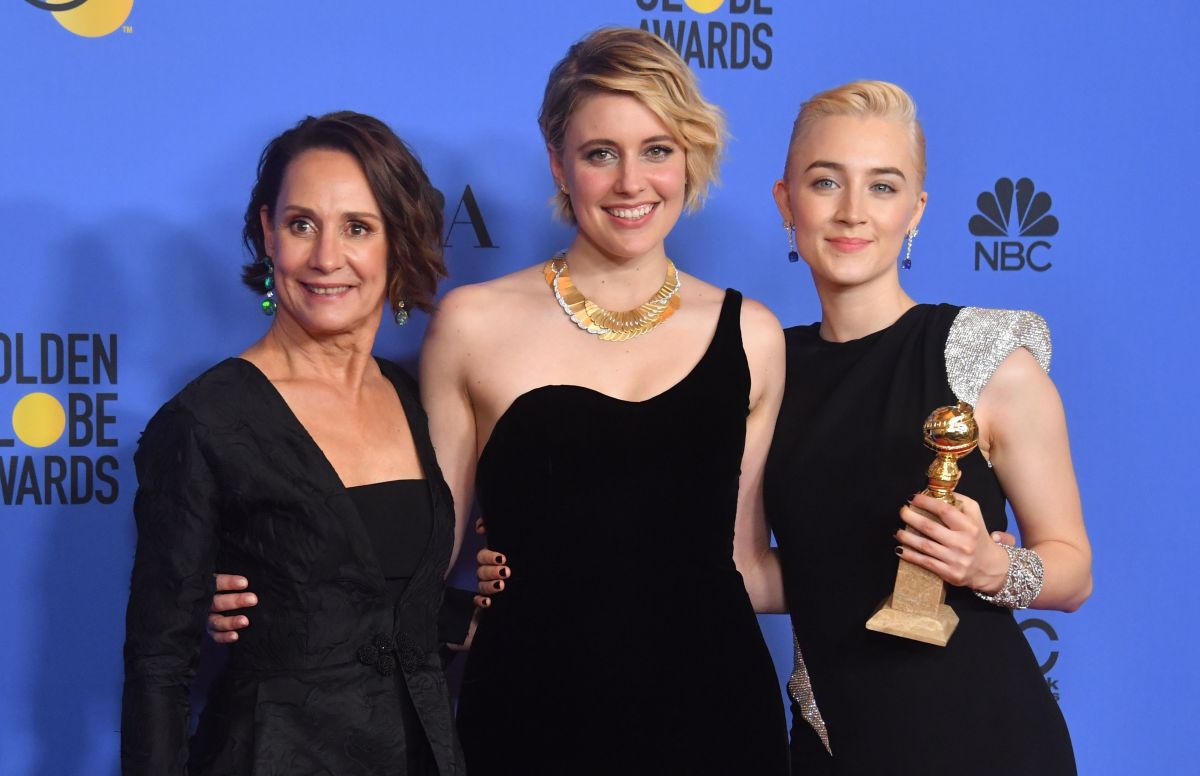 Laurie Metcalf, Greta Gerwig and Saoirse Ronan, lady bird, female directors, female characters study women in film