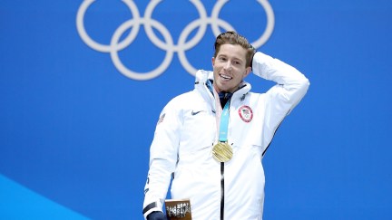 Gold medalist Shaun White at PyeongChang 2018 Winter Olympics (Photo by Andreas Rentz/Getty Images)