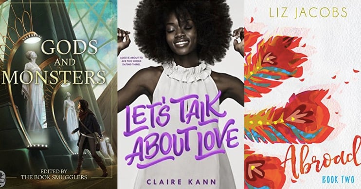 Gods and Monsters, Let's Talk About Love, & Abroad book covers