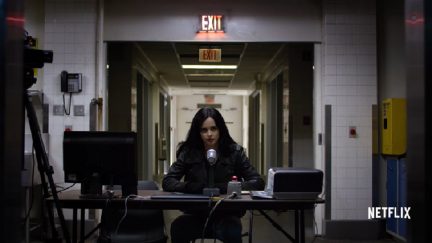 Screengrab of Krysten Ritter in the trailer for Netflix and Marvel's 