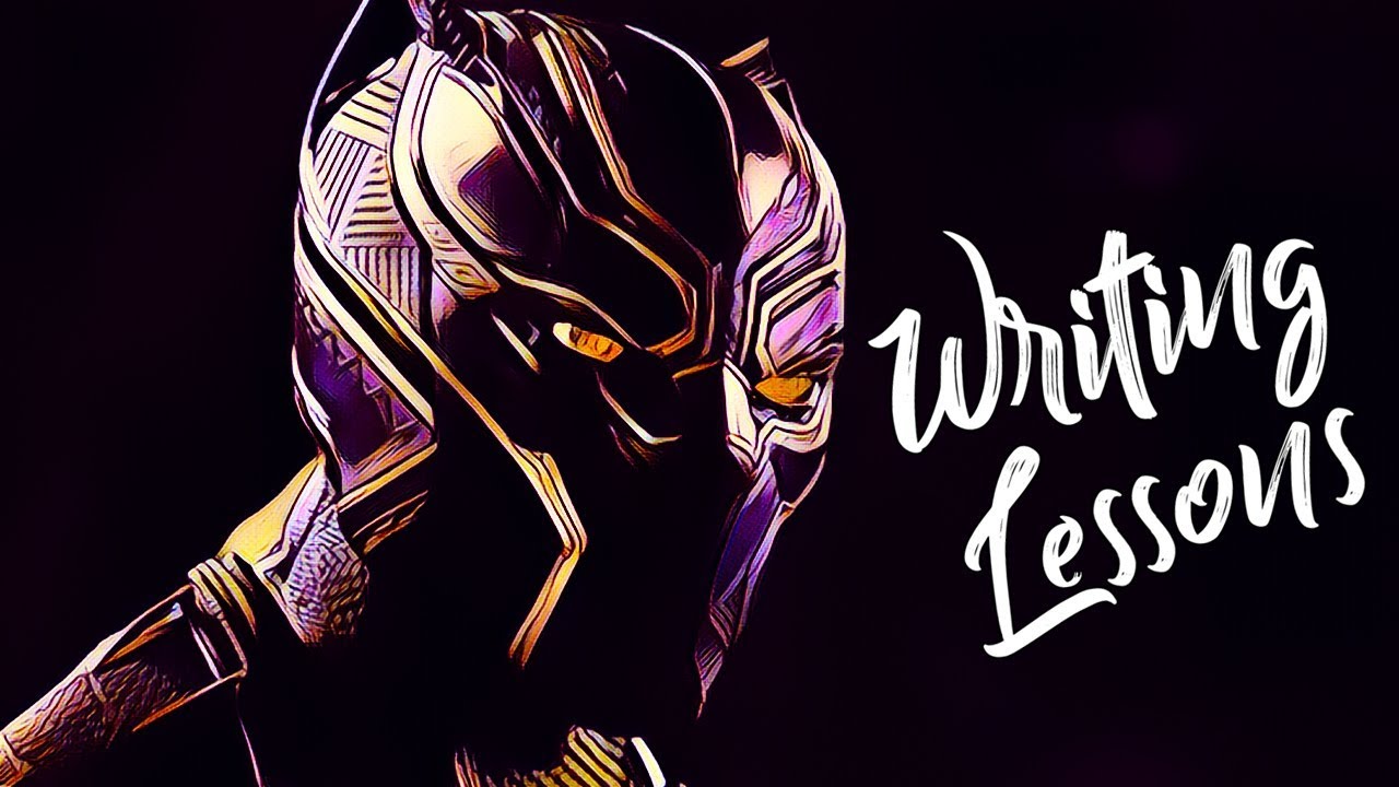 Screengrab of Just Write's video on "Black Panther"