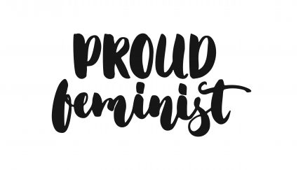 image: Tumana/Shutterstock Proud feminist art artist