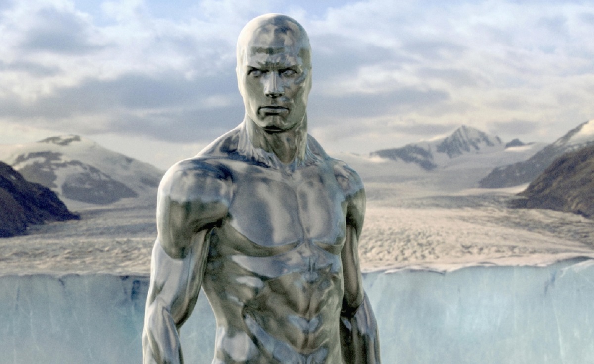 Doug Jones as The Silver Surfer in Rise of the Silver Surfer