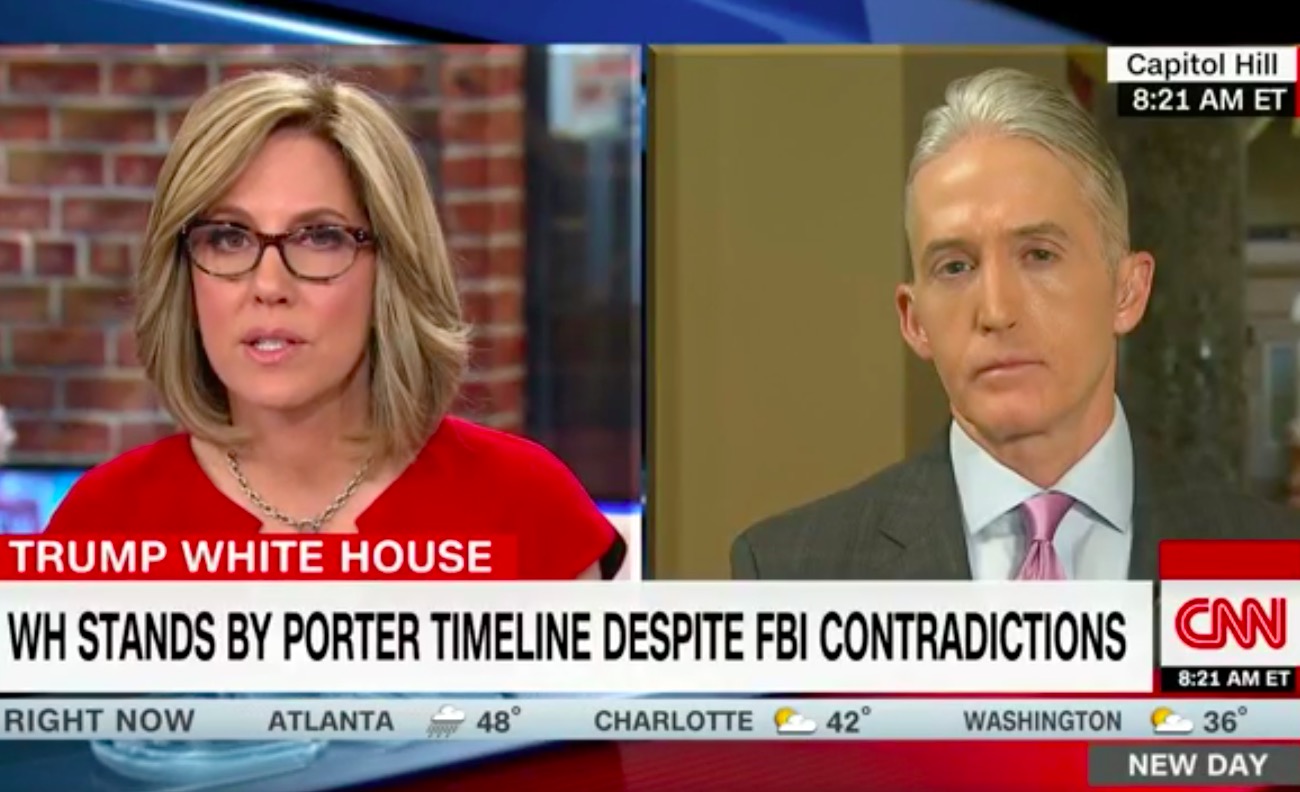 South Carolina Republican Representative Trey Gowdy on CNN