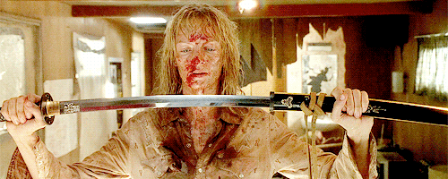 Uma Thurman in Kill Bill Vol 1